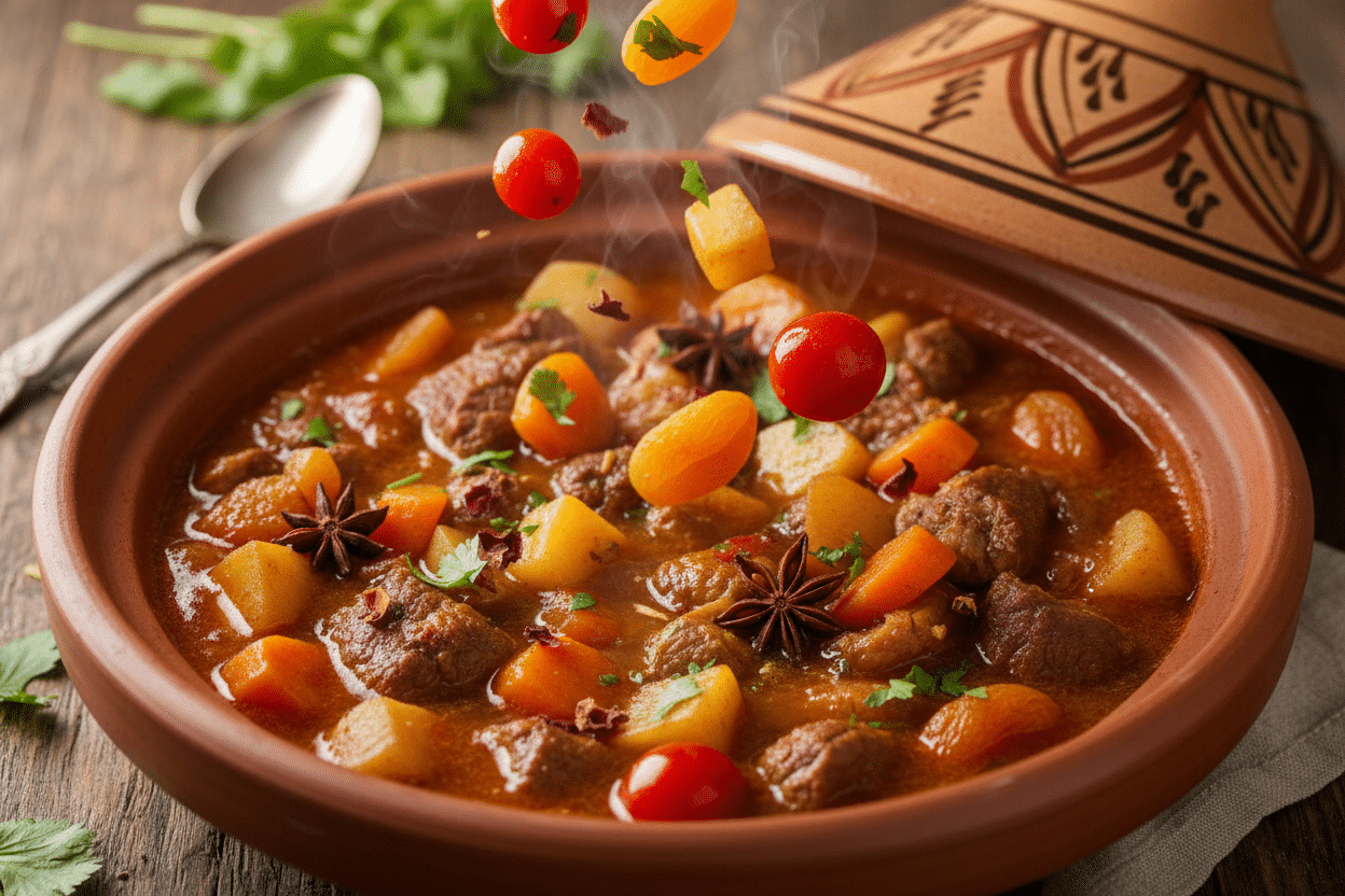 Authentic Moroccan Lamb Tagine Recipe preparation step 2