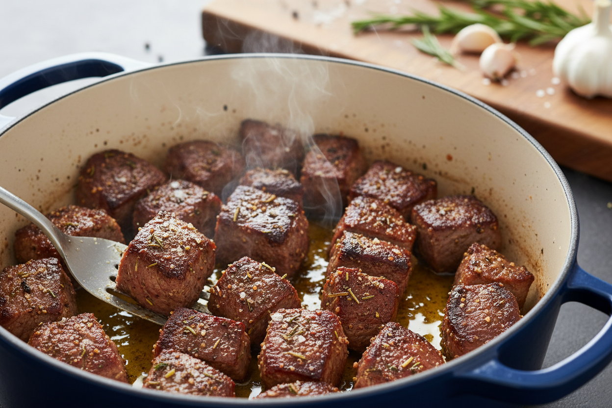 Best Beef Barley Soup Recipe (Crockpot or Stovetop) preparation step 2