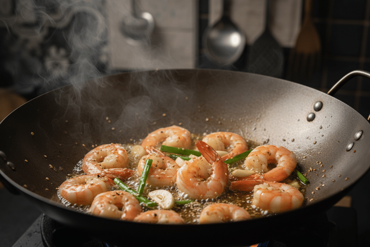 Best Shrimp Fried Rice preparation step 1