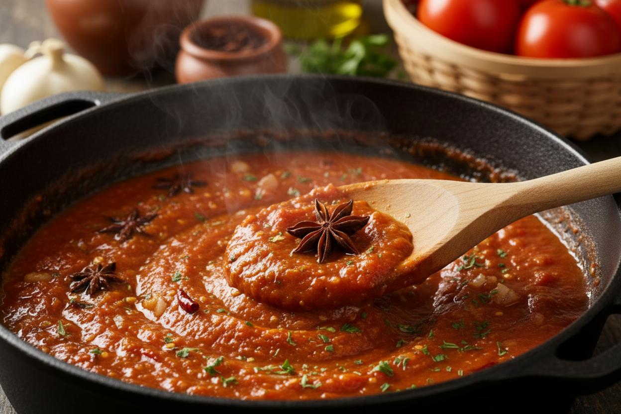 Chana Masala preparation step 2