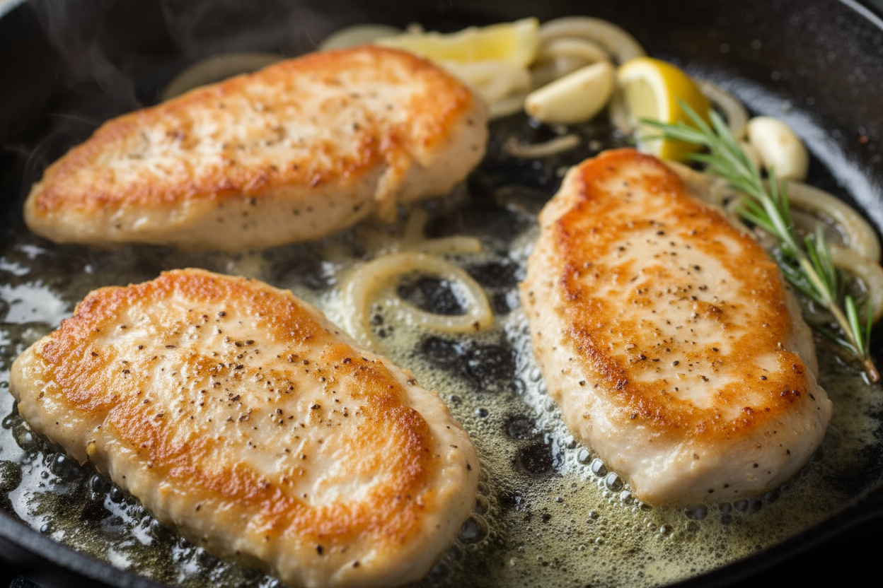 Chicken Piccata Recipe preparation step 2