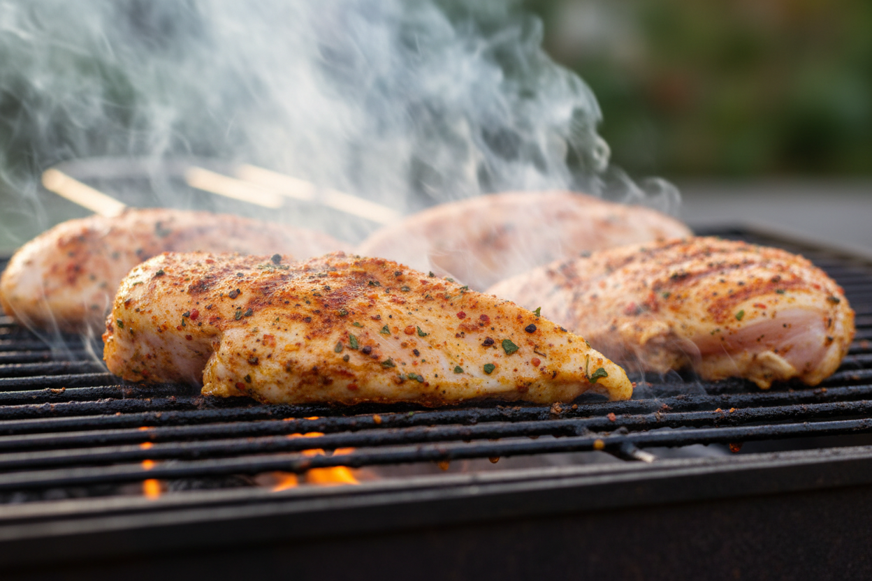 Chicken Shawarma Grilled Wraps preparation step 1