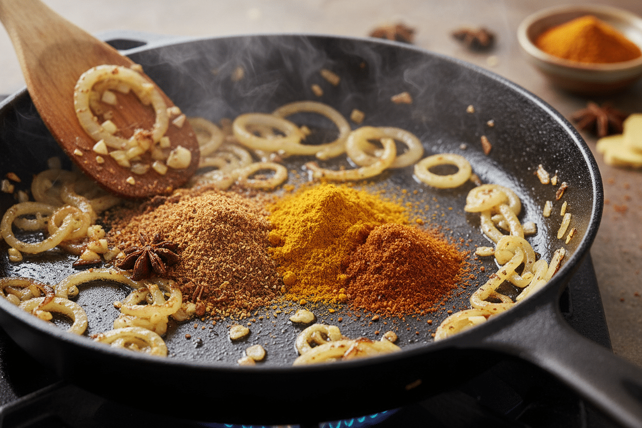 Best Chicken Tikka Masala Recipe (Slow Cooker) 3 Chicken Tikka Masala preparation step 2