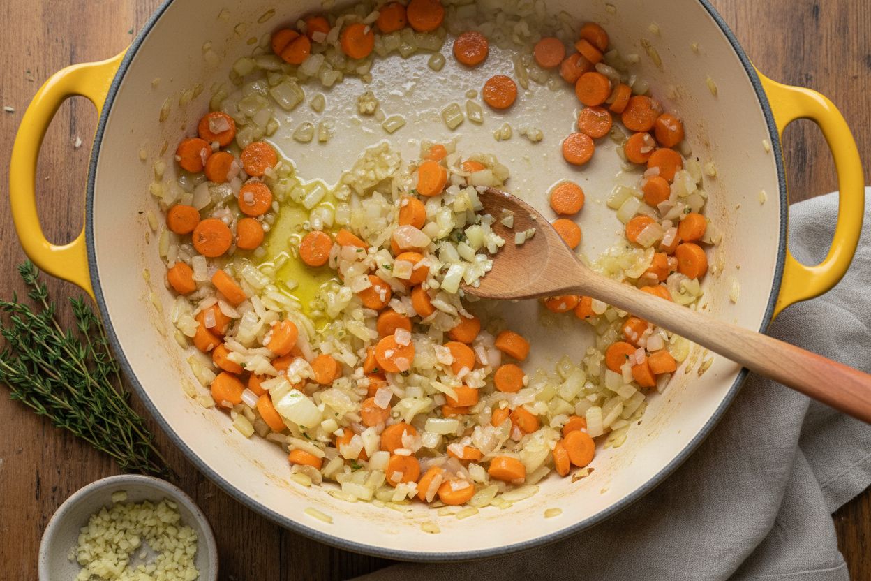 Classic Beef Bourguignon preparation step 2