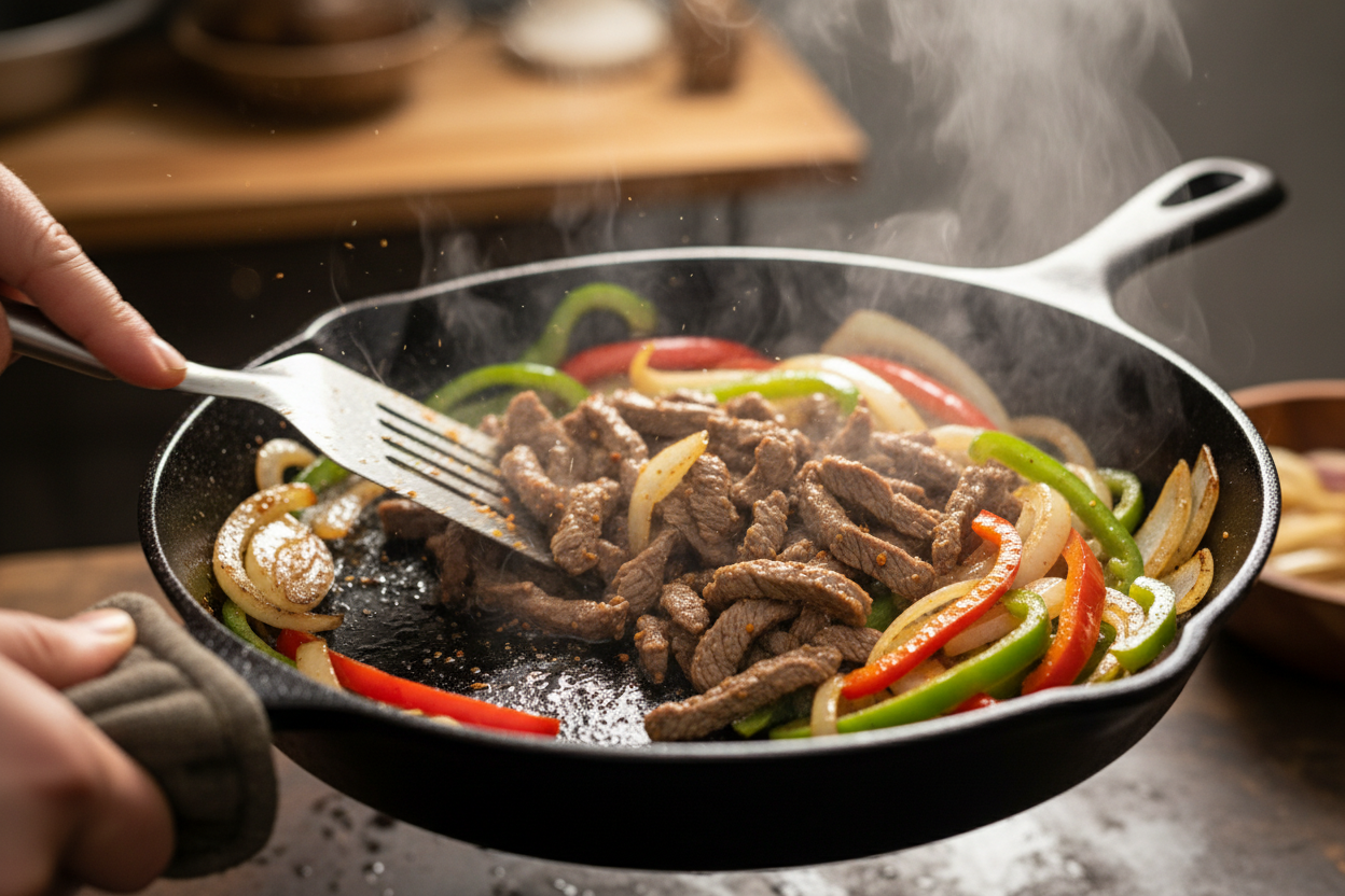 Best Philly Cheesesteak Recipe: Juicy & Cheesy 2 Classic Philly Cheesesteak preparation step 1