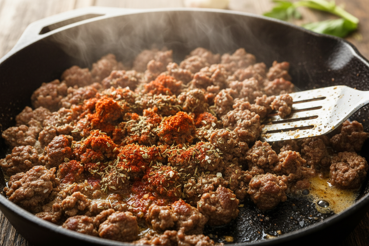 Crockpot Chili Recipe (Cook-off Winner!) preparation step 1
