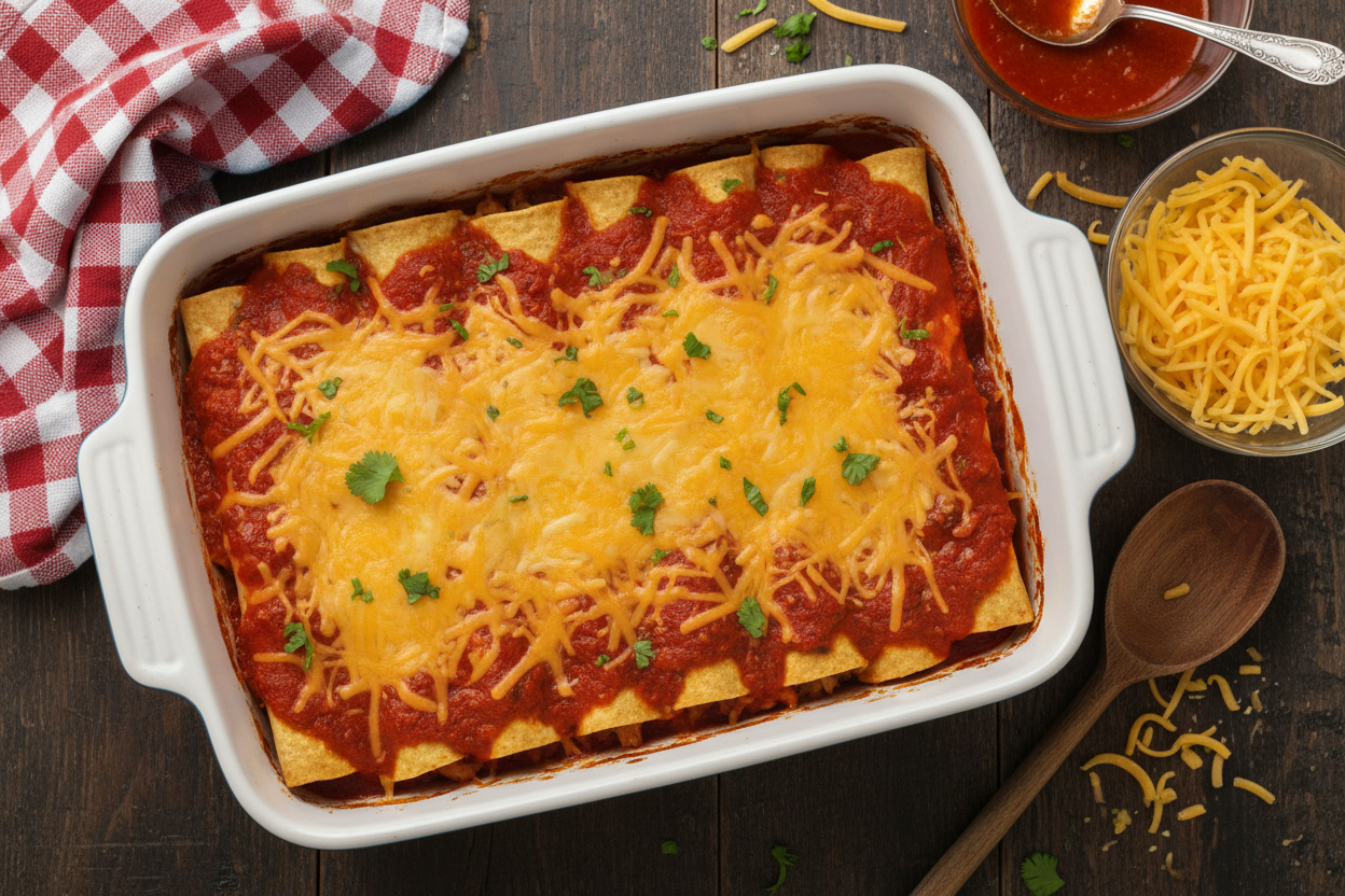 Hearty Black Bean Enchiladas with Beef 3 Easy Black Bean Enchiladas That Are Full of Flavor and Comfort preparation step 2