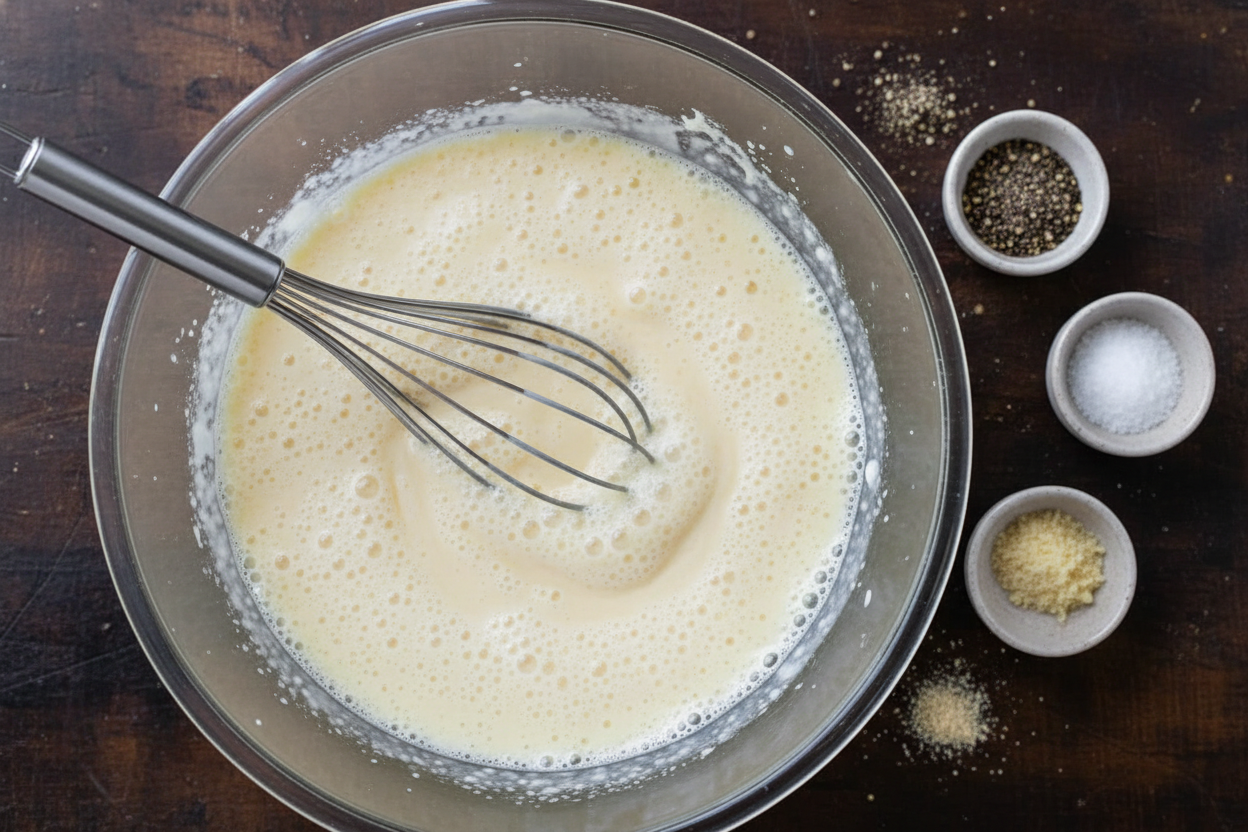 Easy Cheesy Spinach Quiche Recipe preparation step 2