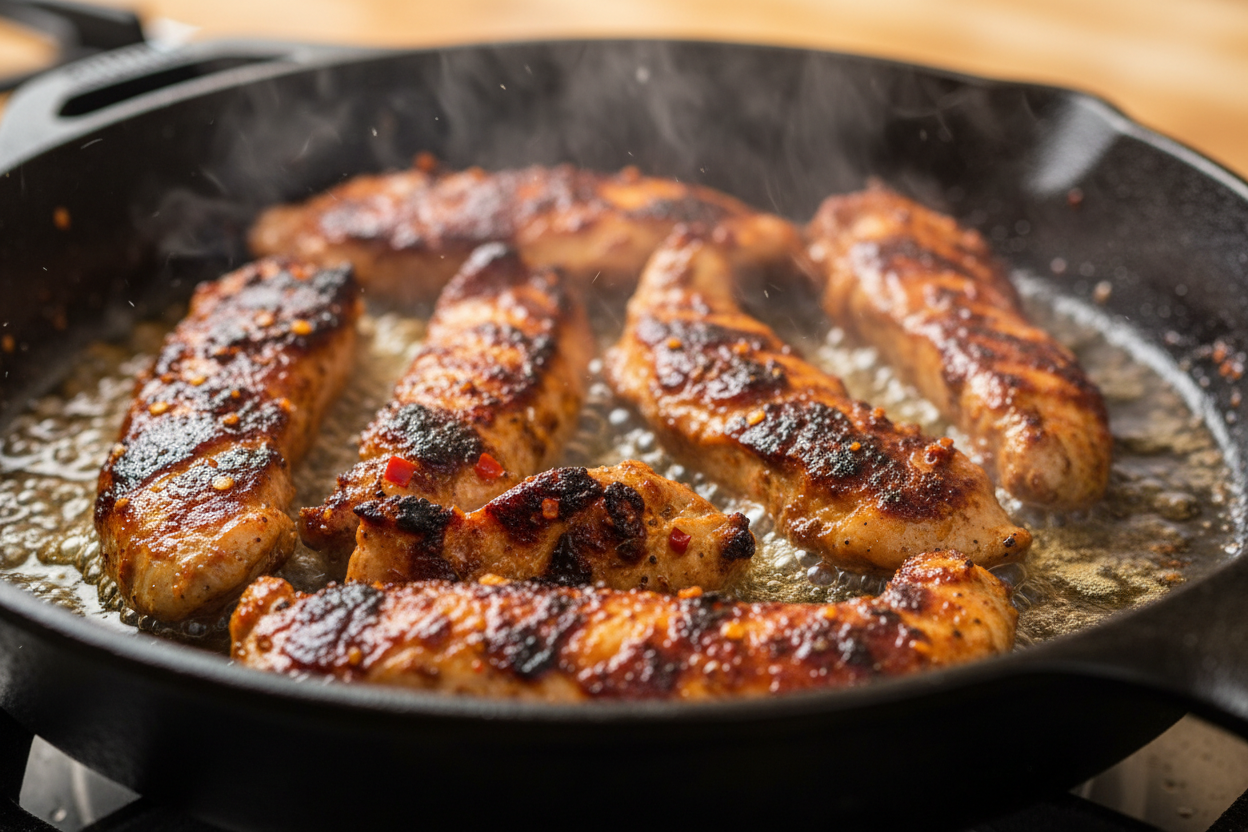 Easy Chicken Shawarma Recipe with Creamy Garlic Sauce preparation step 2