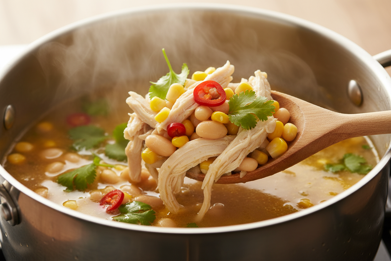 Easy White Chicken Chili preparation step 2