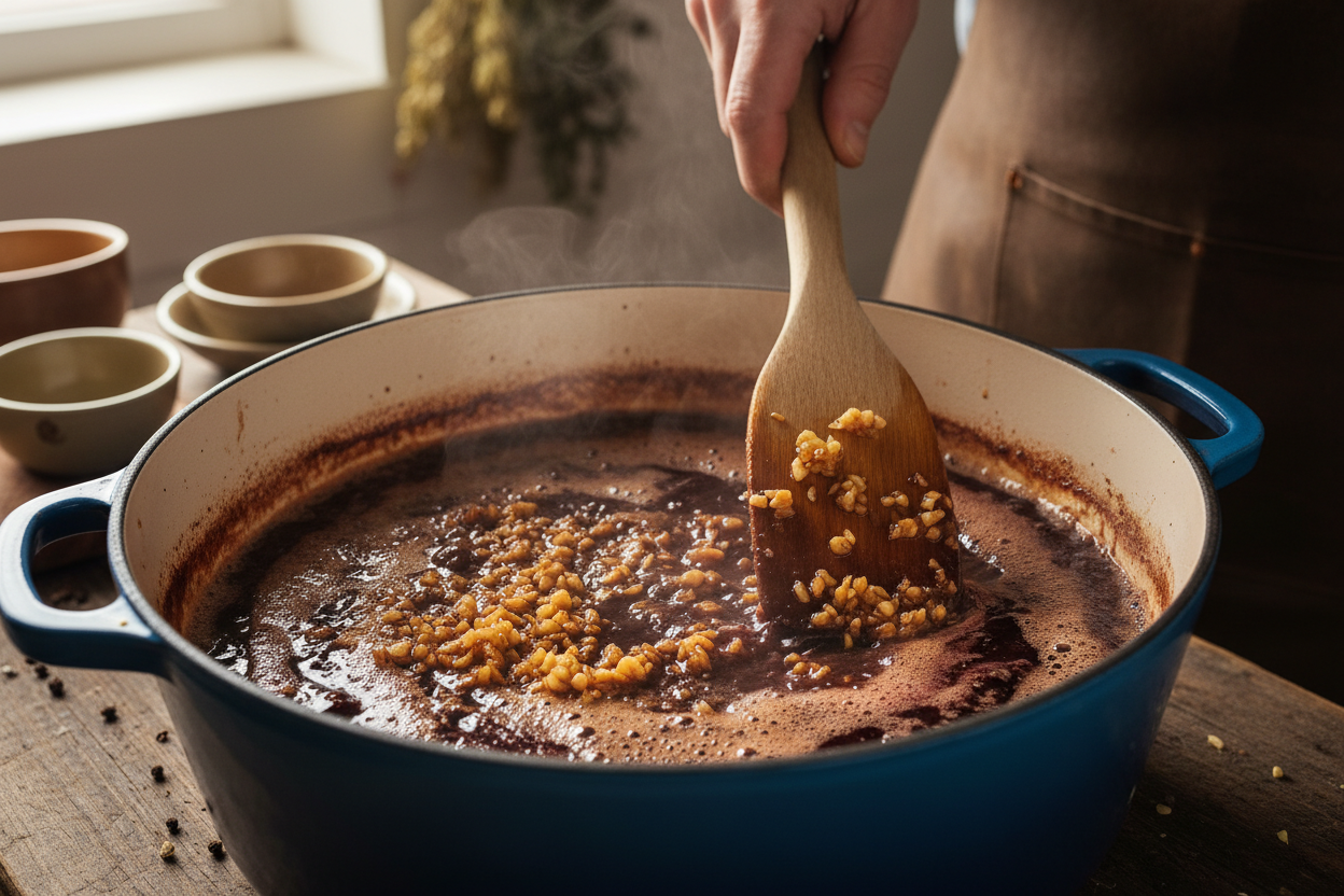Effortlessly Delicious Easter Lamb Shanks preparation step 2