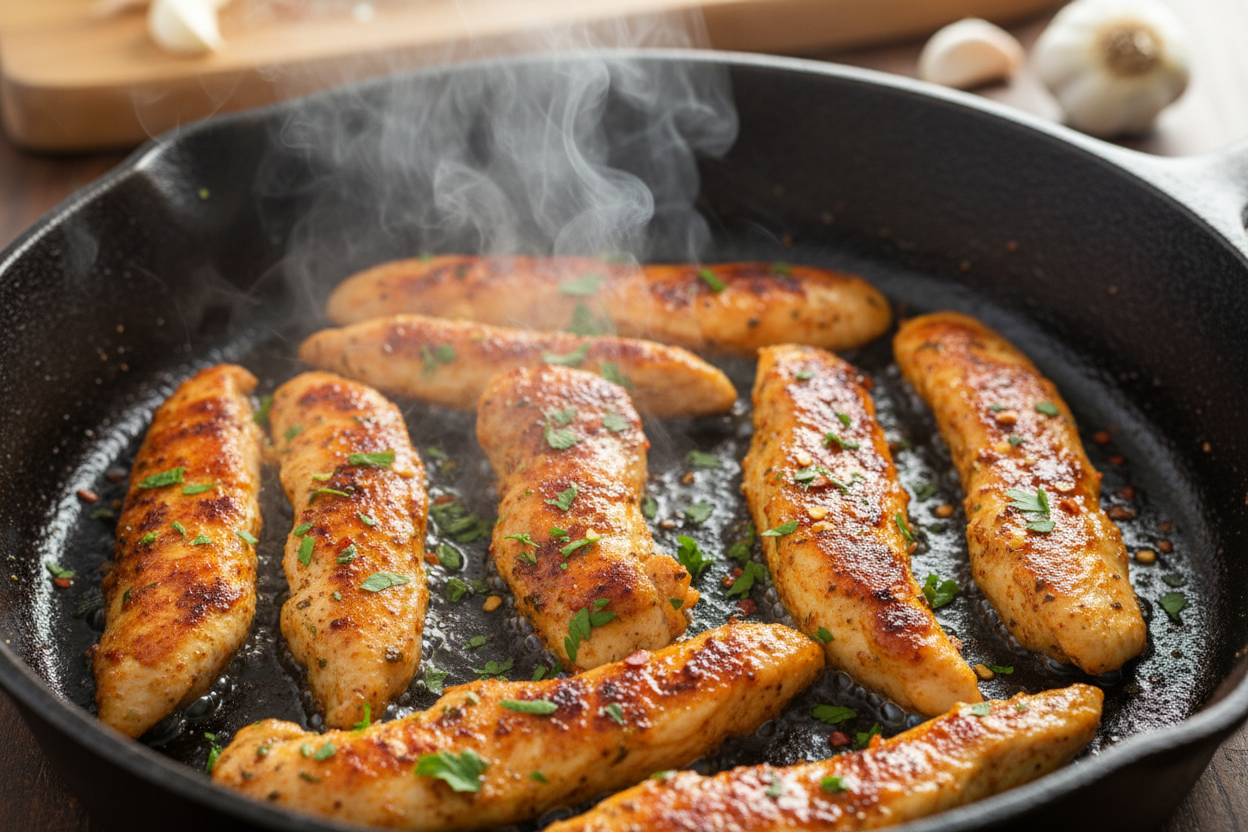 Flavorful Chicken Shawarma Wraps preparation step 1