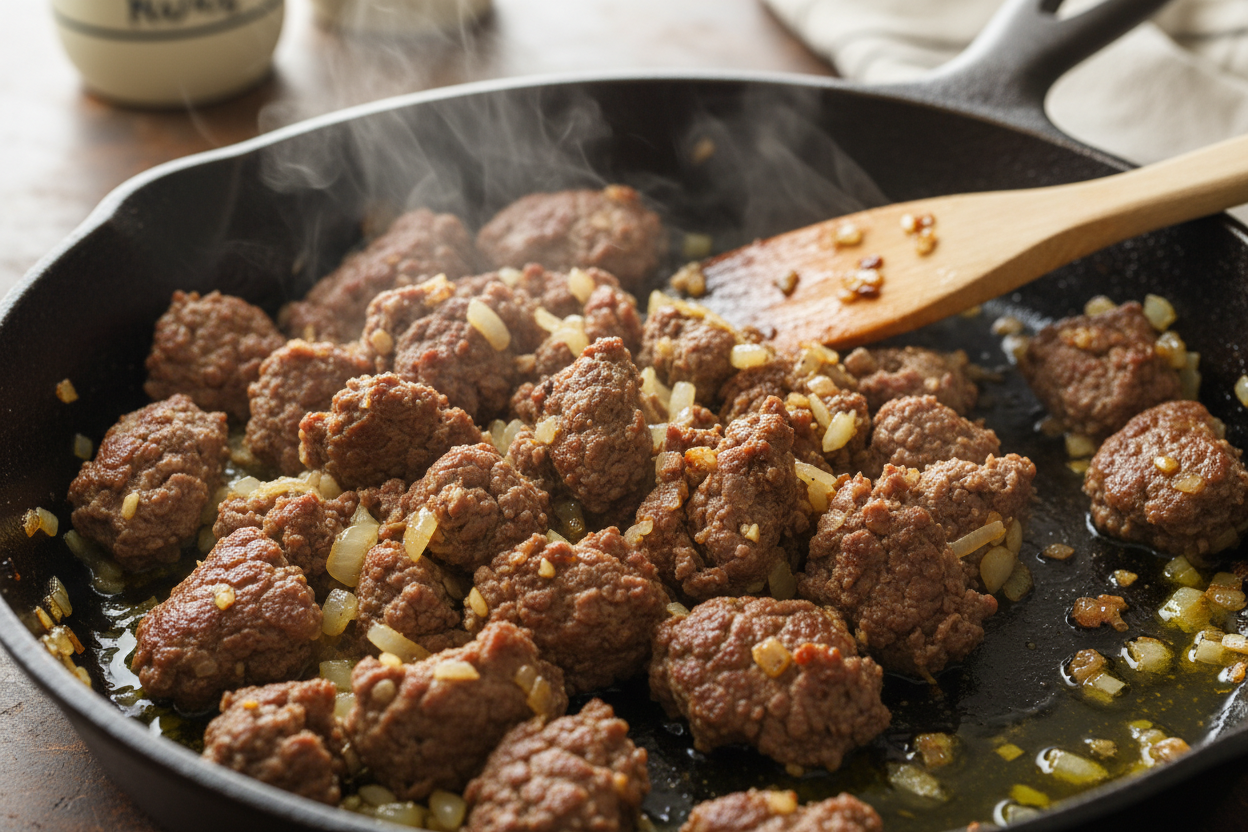 Flavorful Classic Beef Tacos Recipe preparation step 1