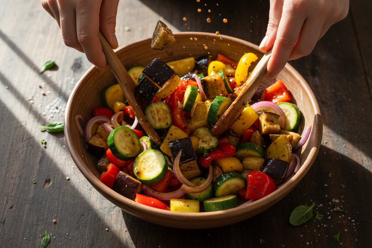 Flavorful Grilled Veggies with Marinade preparation step 1