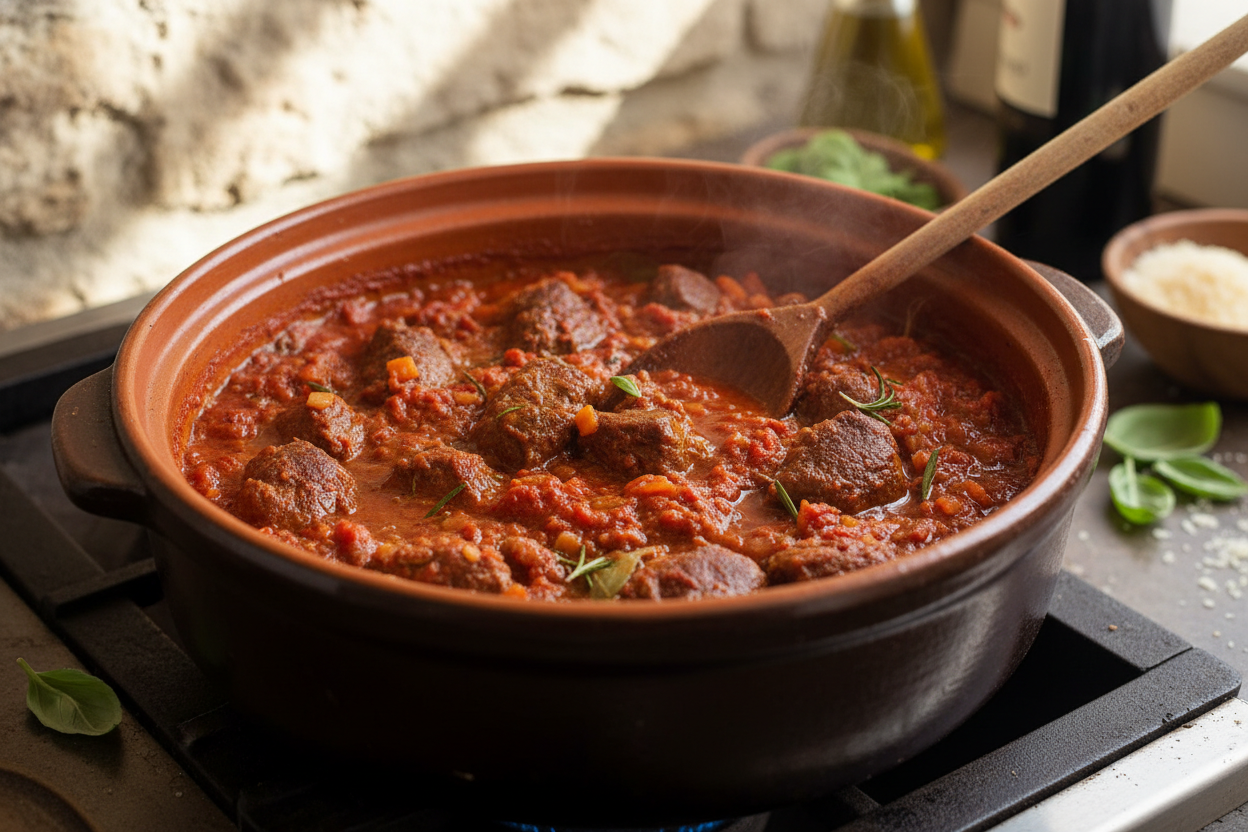 Gordon Ramsay Lasagna: Classic Beef & Cheese Recipe 3 Gordon Ramsay Lasagna Recipe preparation step 2