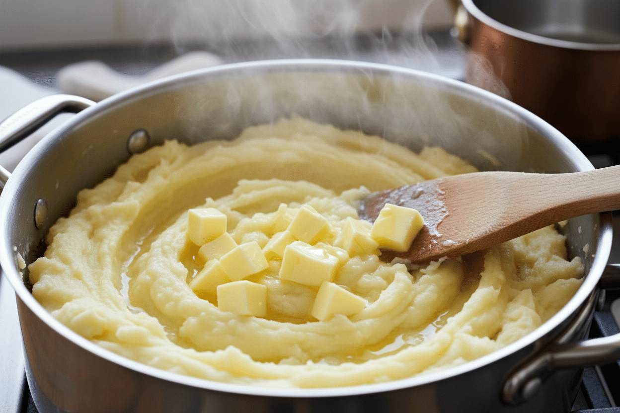 Gordon Ramsay's Perfect Mashed Potatoes preparation step 2
