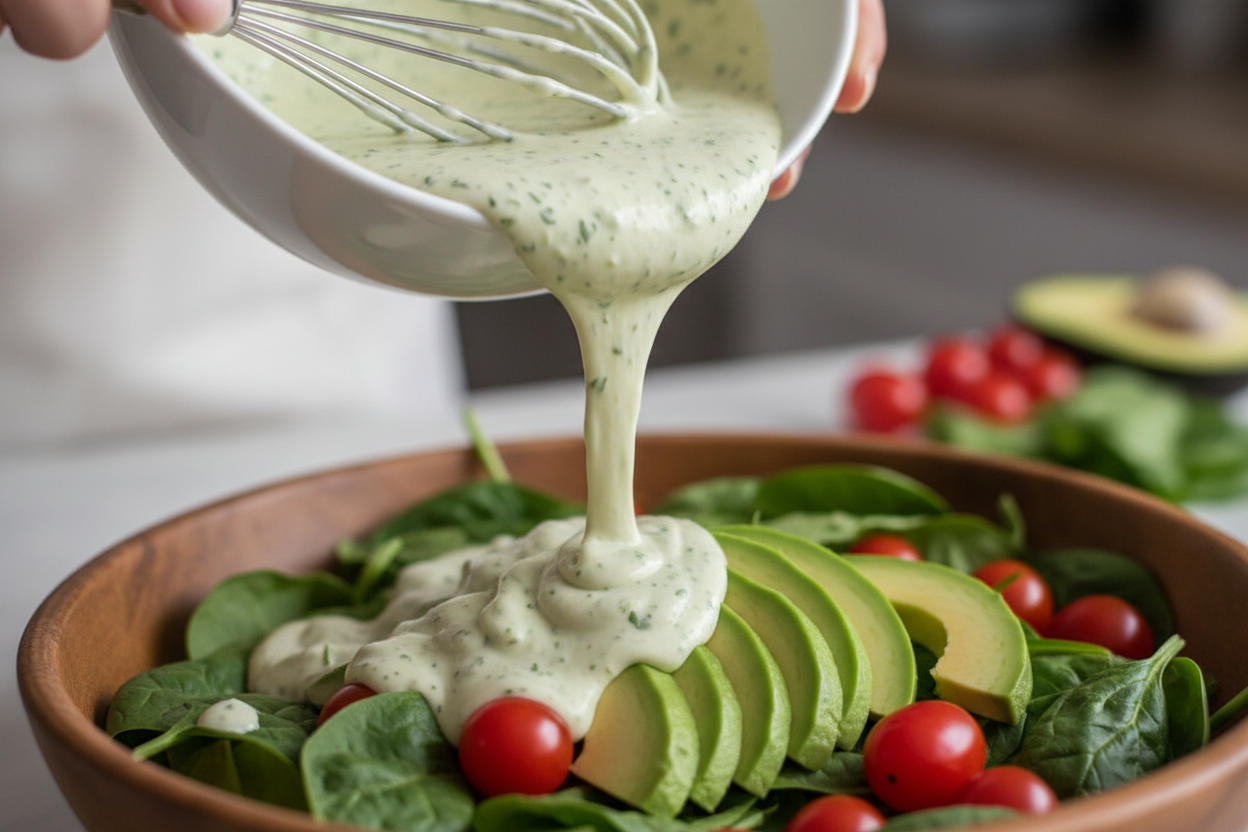 Grilled Chicken & Avocado Salad Bowl preparation step 2