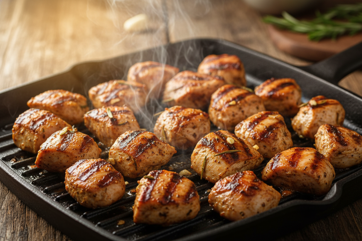 Healthy Chicken Shawarma Bowl preparation step 2