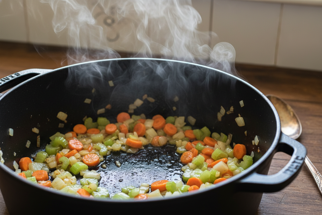 Hearty Grandpa's Split Pea Soup preparation step 1