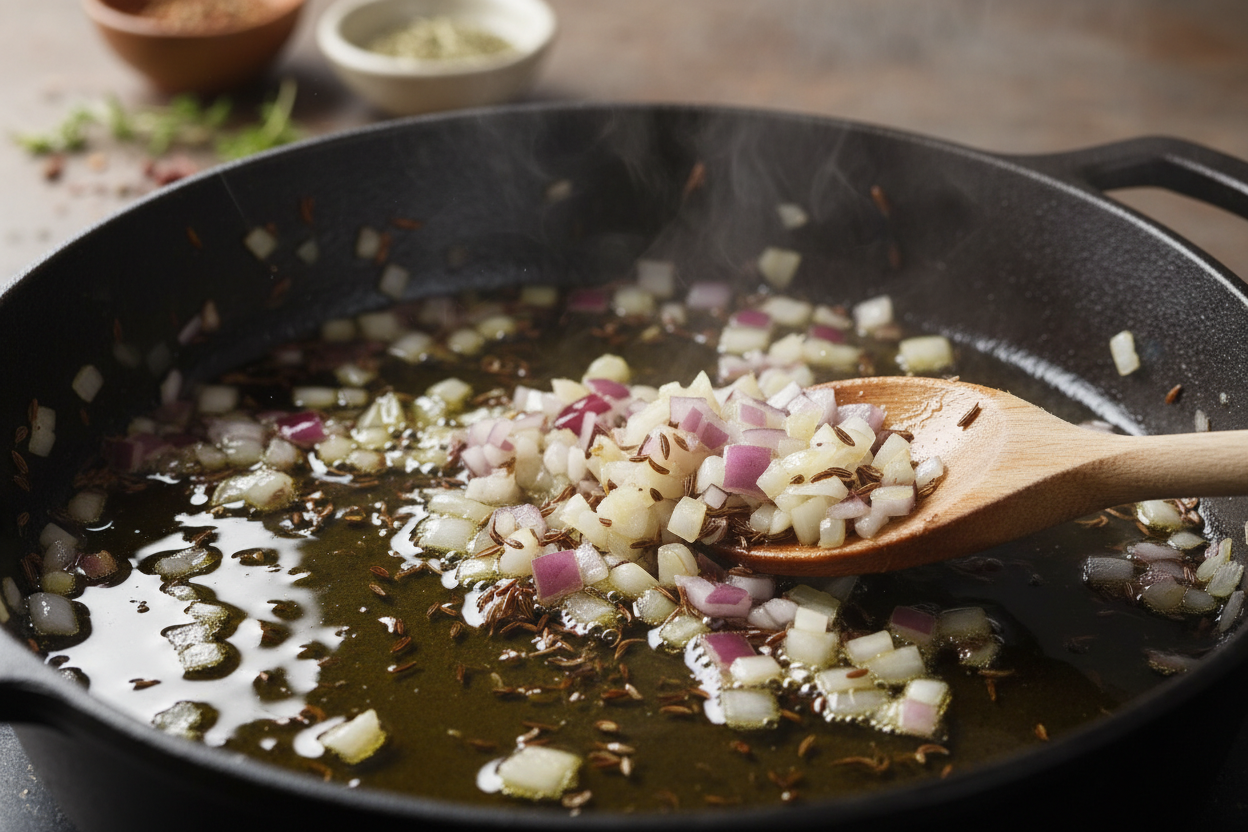 Hearty Lamb & Chickpea Stew preparation step 2