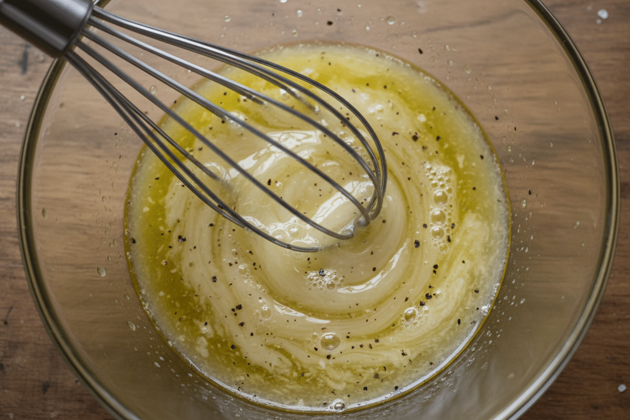 High Protein Farro Salad with Feta preparation step 2