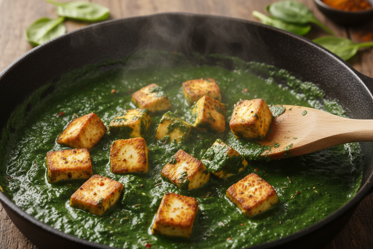 How to Make the Best Authentic Indian Palak Paneer - Quick & Easy preparation step 1