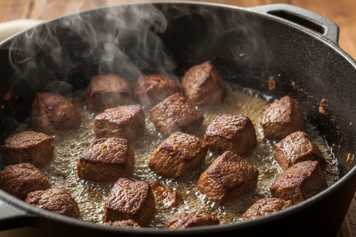 Indian Beef Curry with Melt-In-Your-Mouth Potatoes preparation step 1