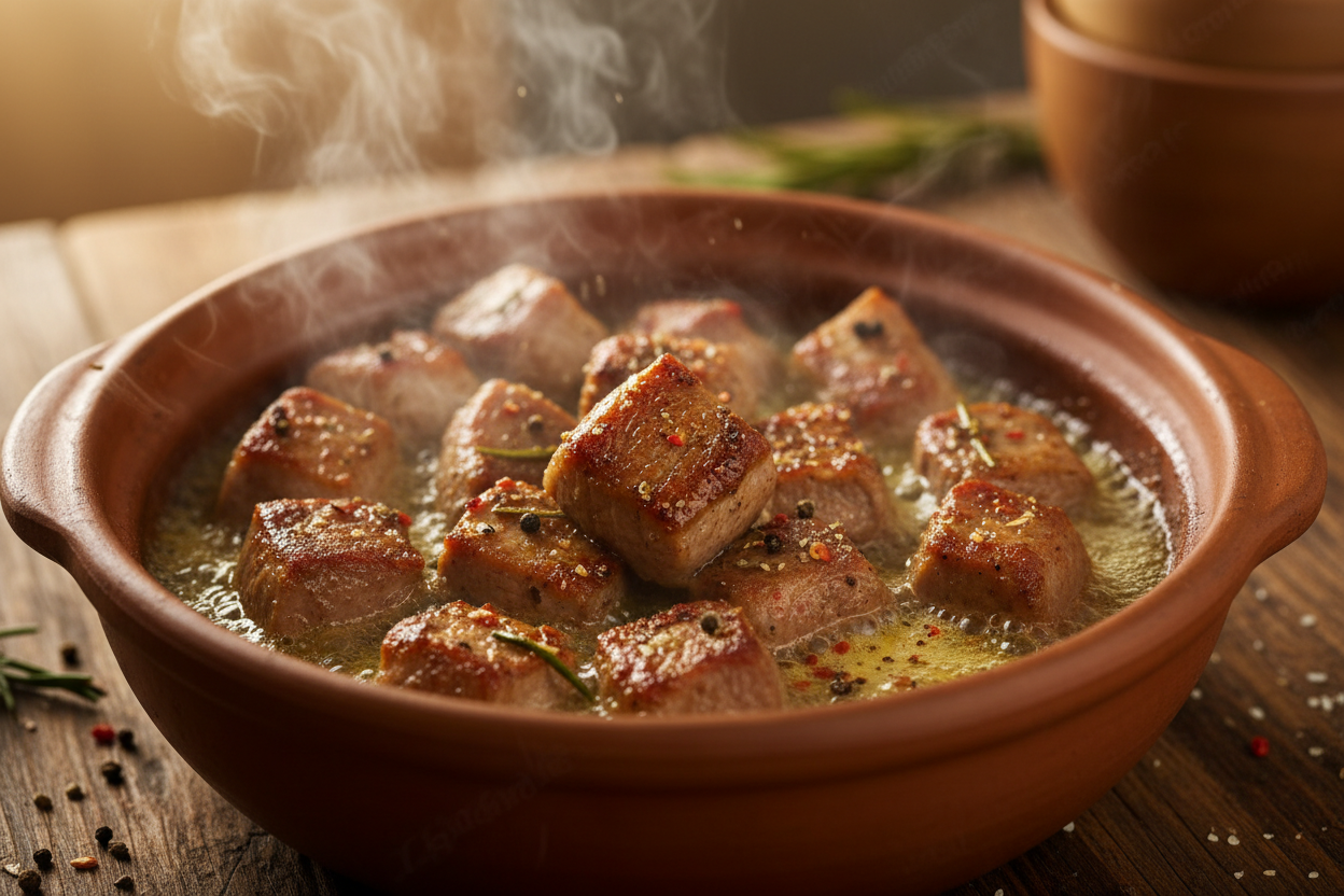 Lamb Saag (Saagwala) preparation step 1