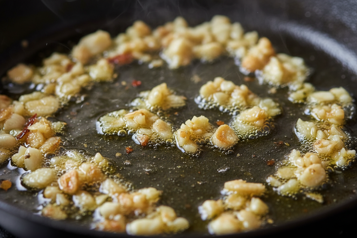 Pan Roasted Asparagus With Lemon And Garlic preparation step 2