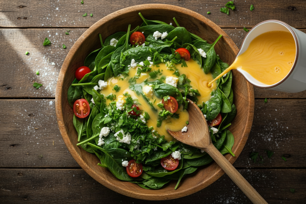 Spanakopita Greek-Style Spinach Feta Phyllo Pie preparation step 2