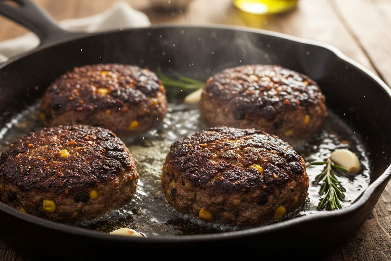 The Best Black Bean Burgers preparation step 2