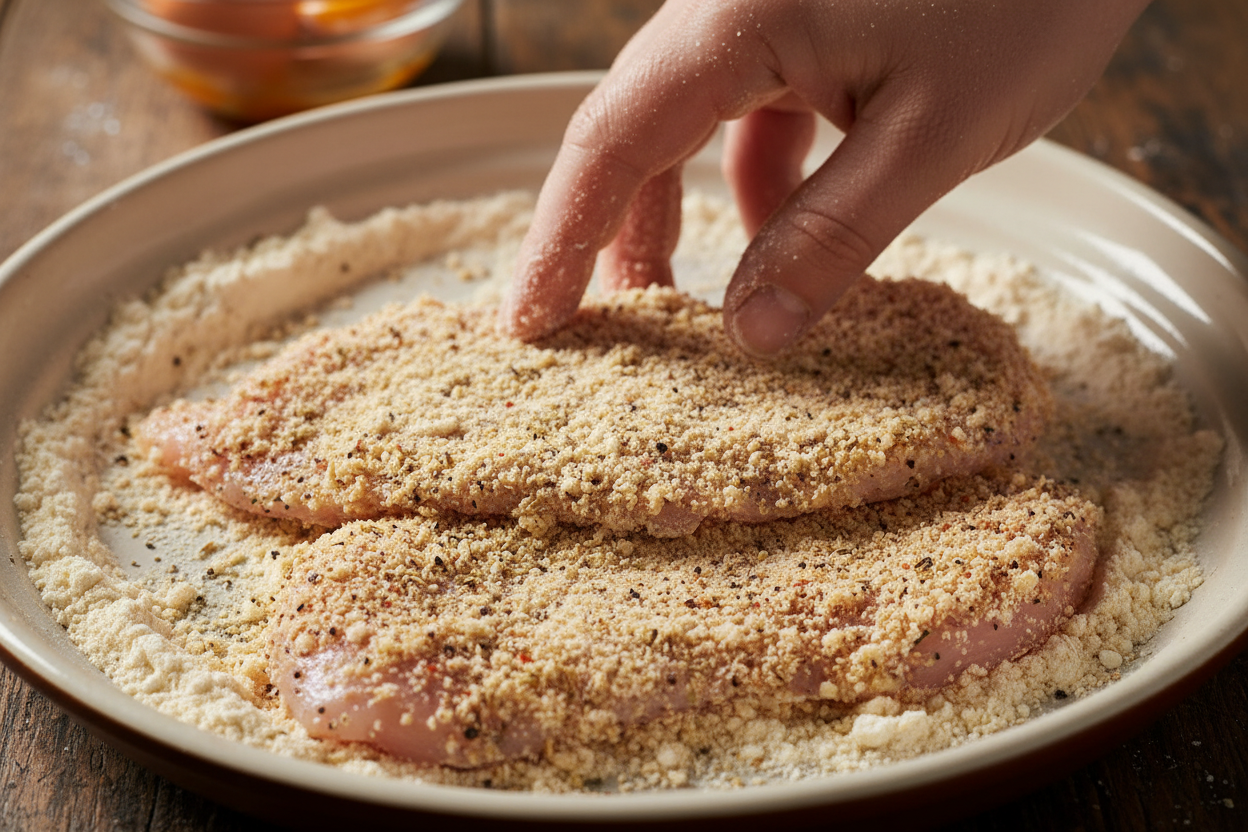 The Best Recipe for Chicken Marsala preparation step 1