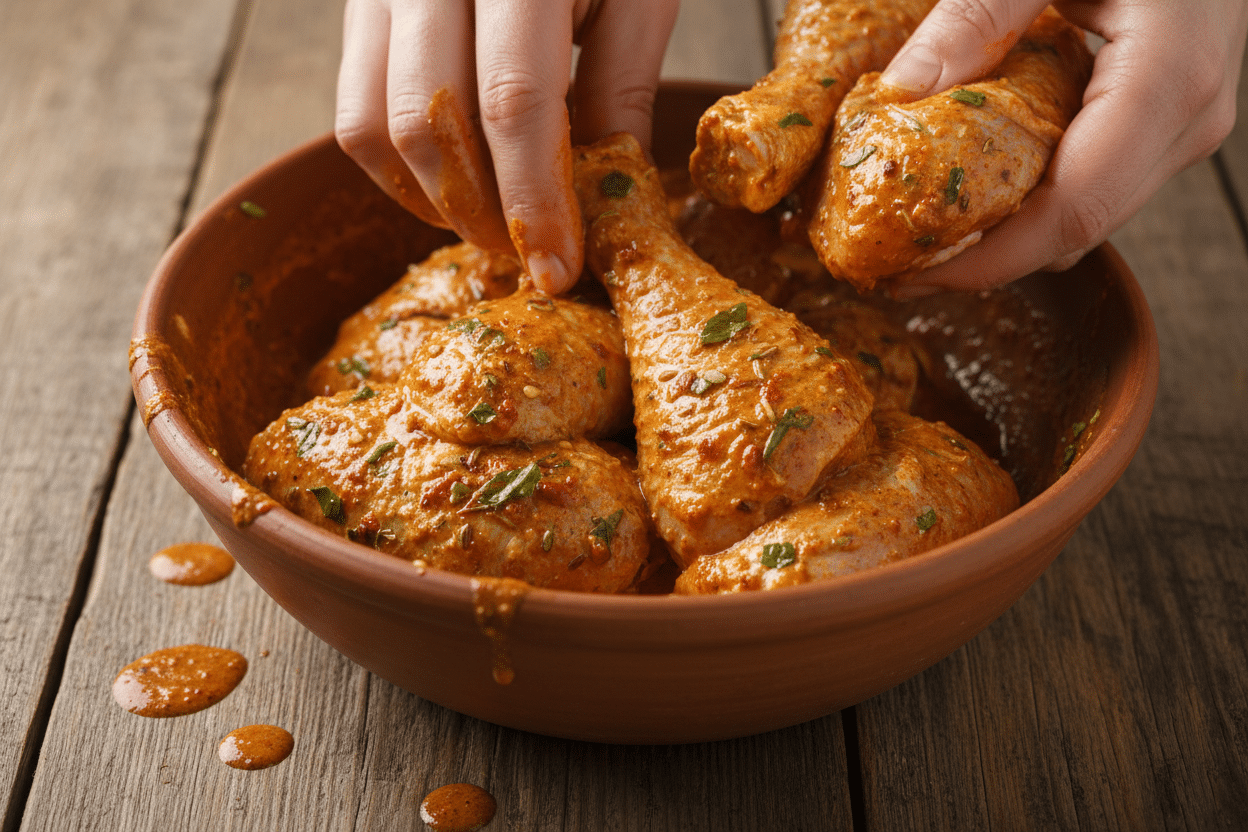 Ultimate Chicken Biryani Recipe – Easy & Flavorful Indian Classic preparation step 1