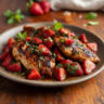 Easy Balsamic Glazed Chicken with Strawberries Recipe