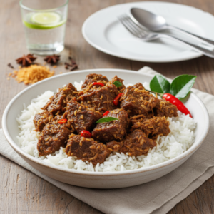 Authentic Beef Rendang Recipe (Rich & Tender)