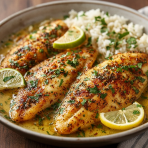 The Best Tilapia Recipe: Lemon Herb Butter Fish