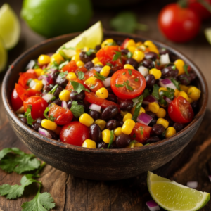 Fresh Black Bean Corn Salsa Recipe