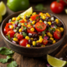 Fresh Black Bean Corn Salsa Recipe