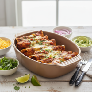 Hearty Black Bean Enchiladas with Beef 4 Hearty Black Bean Enchiladas with Beef