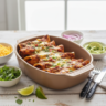 Hearty Black Bean Enchiladas with Beef