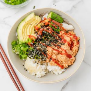 Quick & Easy Canned Tuna Sushi Bowl Recipe
