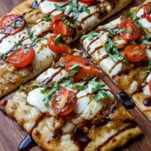 Easy Caprese Flatbread Recipe: Quick & Elegant