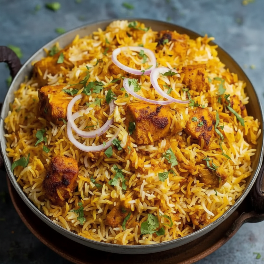 Easy Chicken Biryani Recipe (Authentic Tikka Style)
