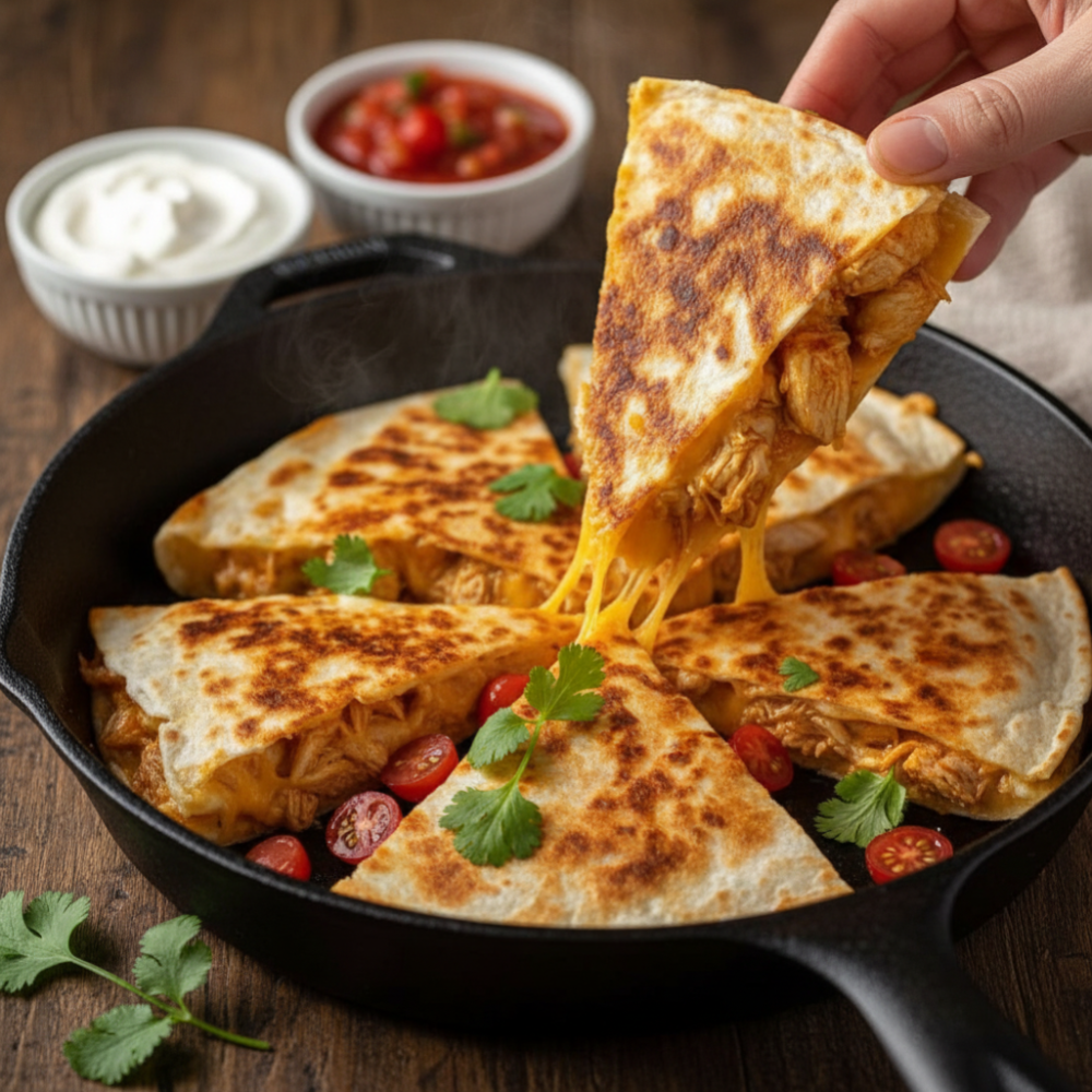 Best Chicken Cheese Quesadilla Recipe
