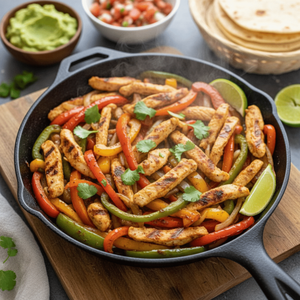 Best Chicken Fajitas Recipe (Sizzling & Savory)