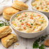 Easy Chicken Pot Pie Soup Recipe | Creamy & Comforting