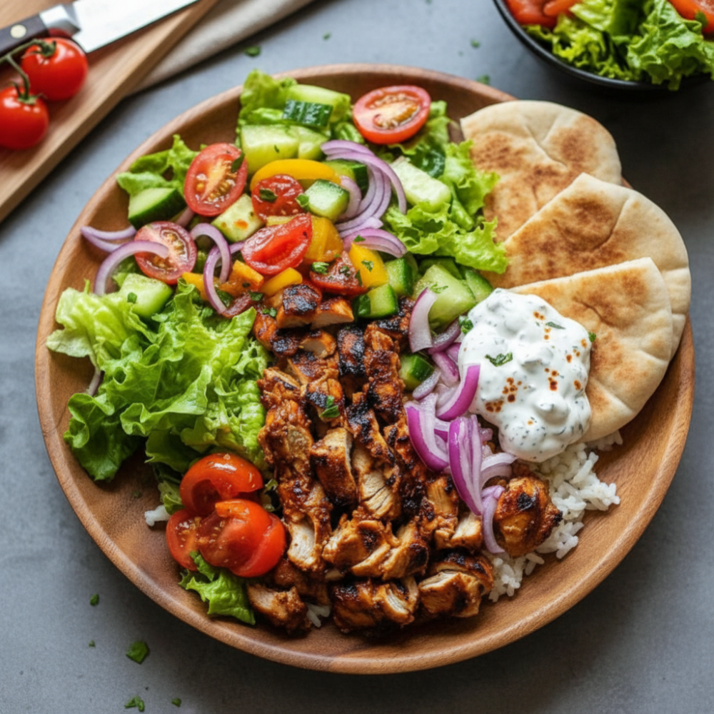 Healthy Chicken Shawarma Bowl: Easy Meal Prep Recipe