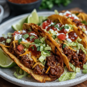 Classic Beef Tacos Recipe: Easy & Flavorful Ground Beef 4 Classic Beef Tacos Recipe: Easy & Flavorful Ground Beef