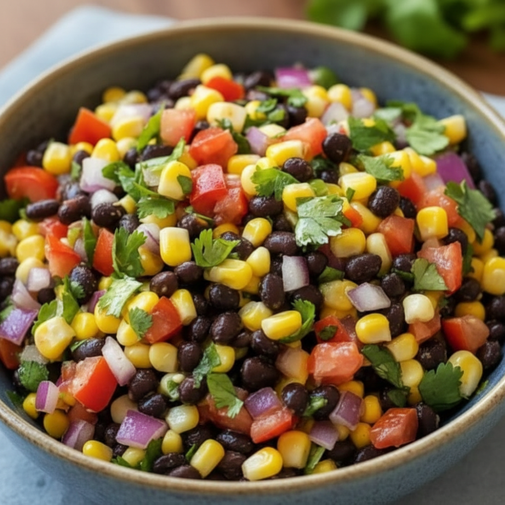 Fresh Corn Black Bean Salad Recipe for Summer Vibes