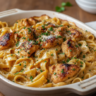 One-Pan Cowboy Butter Chicken Pasta Recipe (Creamy)